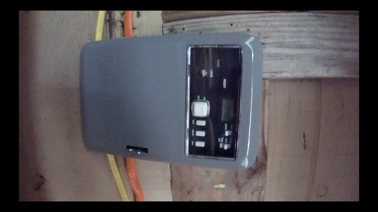 Installation of Electric Water Heater Timer Intermatic EH40