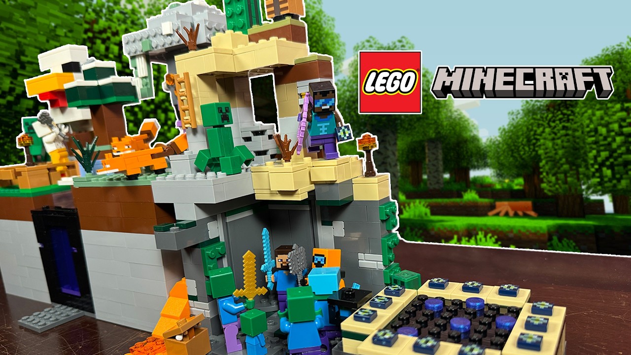 I Combined Every January 2026 LEGO Minecraft Set