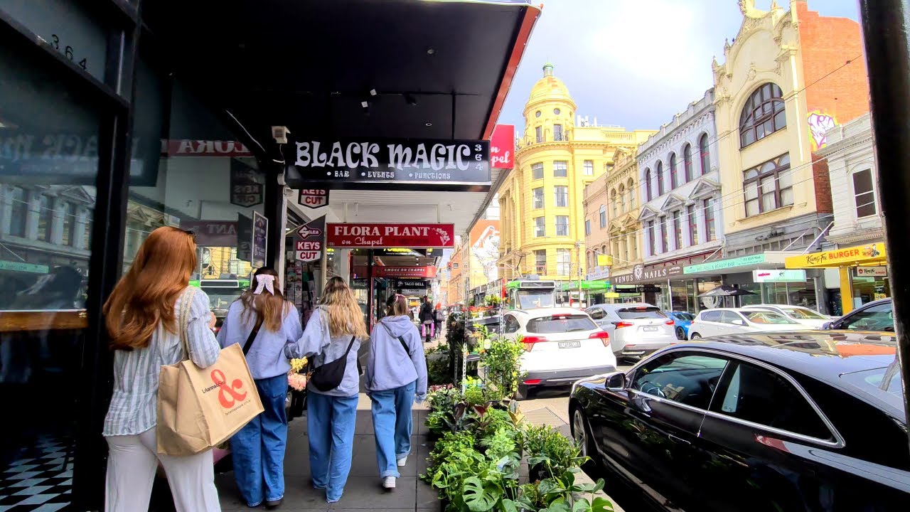 Chapel Street, South Yarra, Prahran, Melbourne Suburb Walking Tour 4K