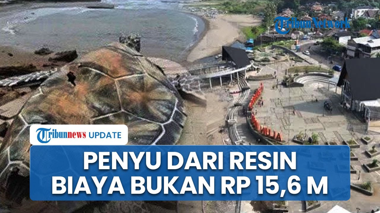 Klarifikasi Pemprov Jabar soal Patung Penyu di Sukabumi Pakai Kardus: Biaya Bukan Rp 15,6 Miliar