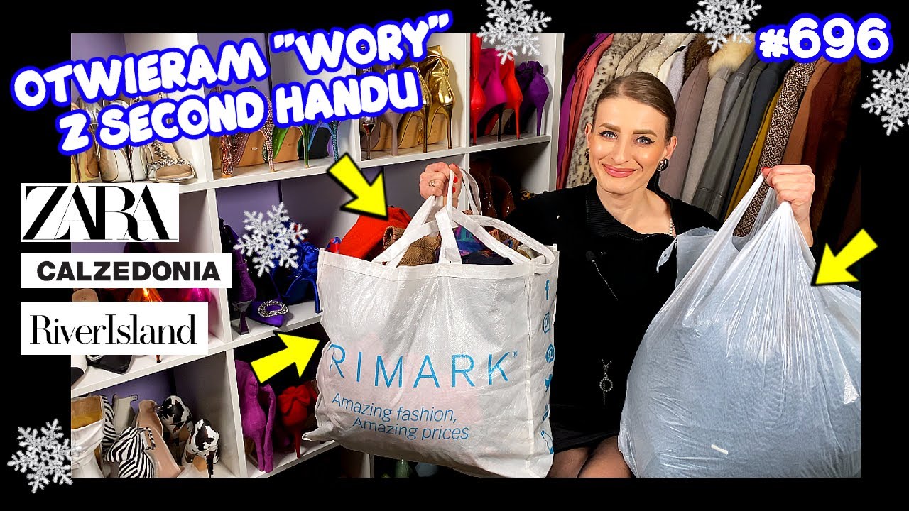 KUPIŁAM 15 KG UBRAŃ W LUMPEKSIE🙀🤩 OTWIERAM WIELKI 