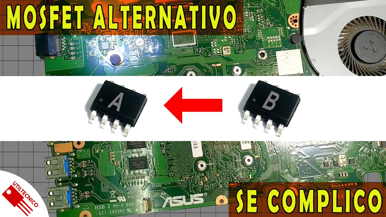 Como remplazar un mosfet que no se consigue
