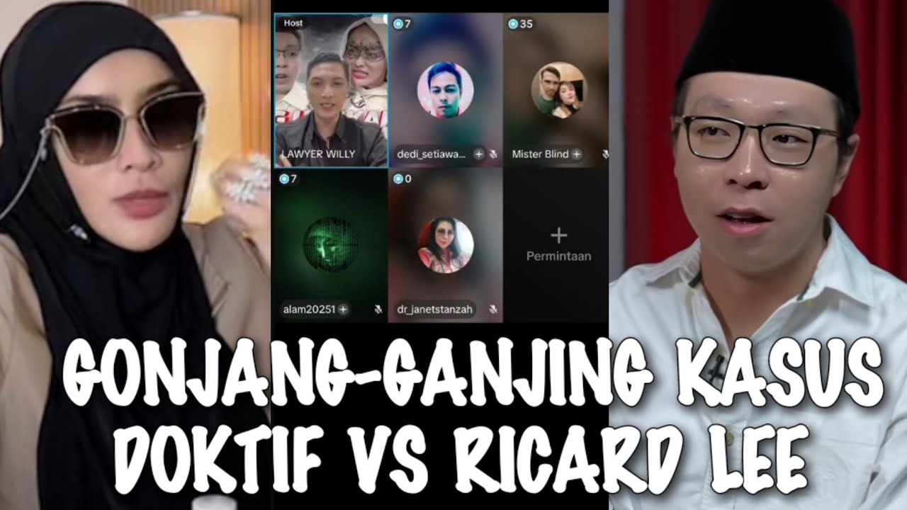 GEGER√√ PEMBAHASAN HURU-HARA KERIBUTAN KASUS DOKTIF DENGAN RICHARD LEE 