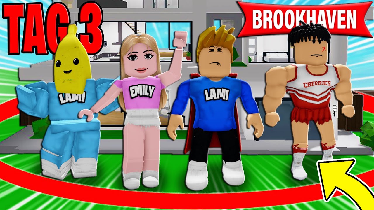Brookhaven, ABER LETZTER der VILLA VERLÄSST Gewinnt 10.000$! (Roblox Brookhaven 🏡RP | Story Deutsch)