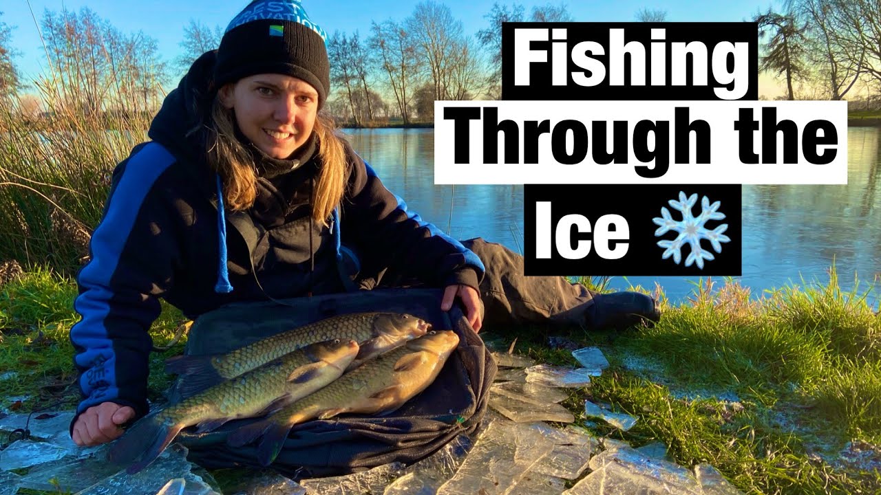 Fishing Through The Ice - Lindholme Lakes