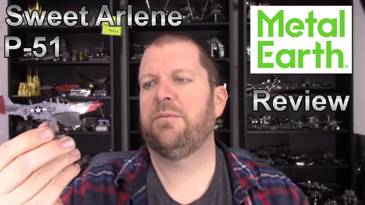 Metal Earth Review - P-51D 