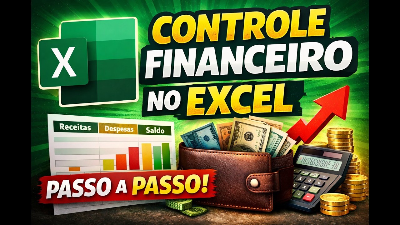TUTORIAL PLANILHA EXCEL CONTROLE FINANCEIRO