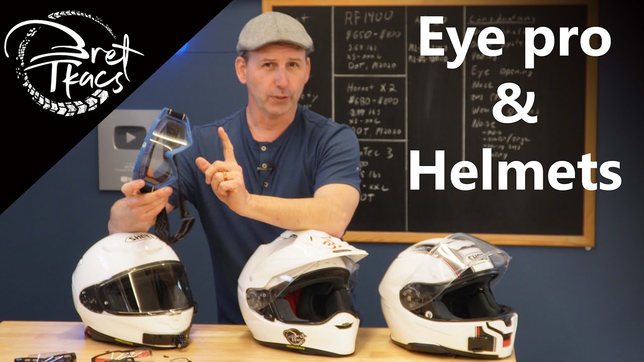 Eye pro and Helmets for ADV riders