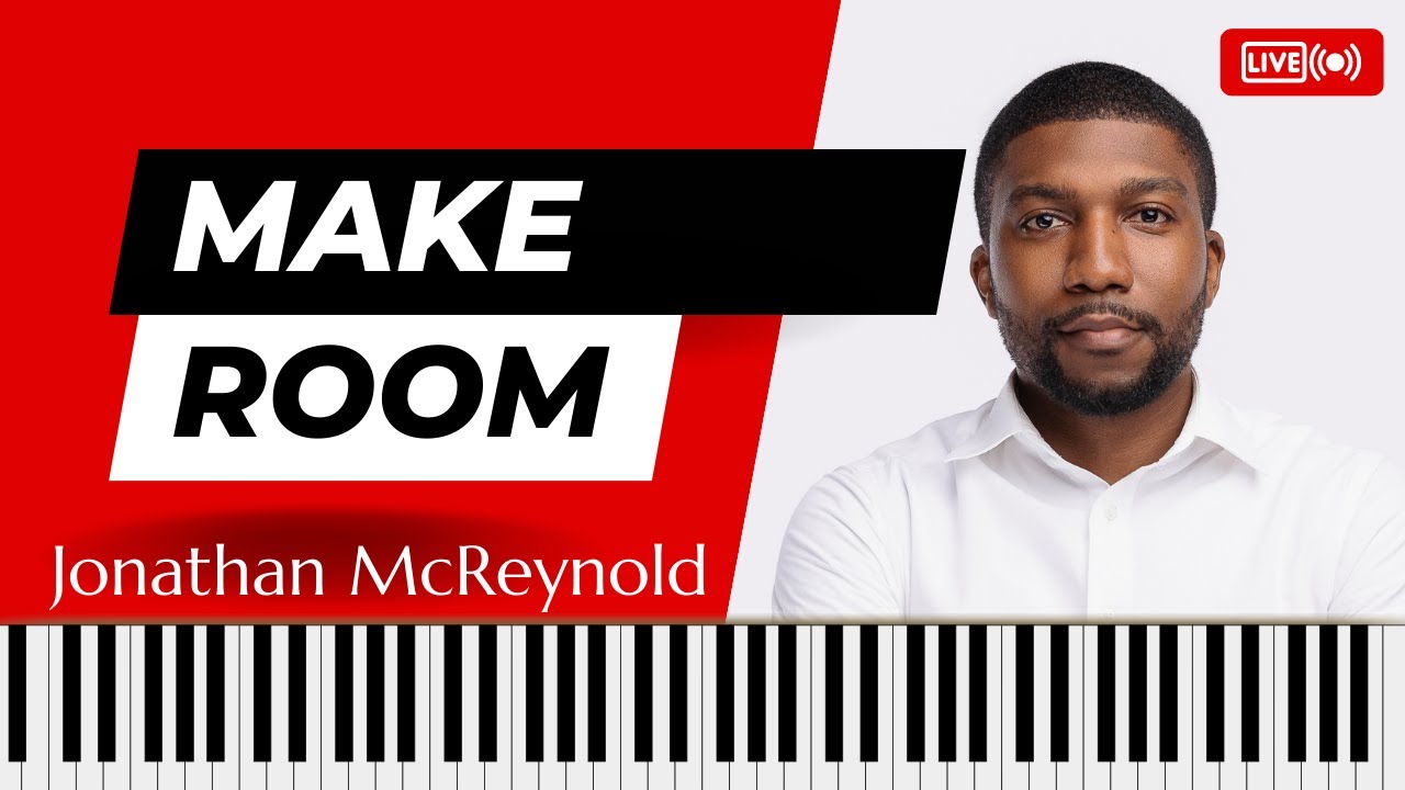 Make Room - Jonathan McReynolds || Piano Tutorial #hybridmusicians  #worshippiano #piano