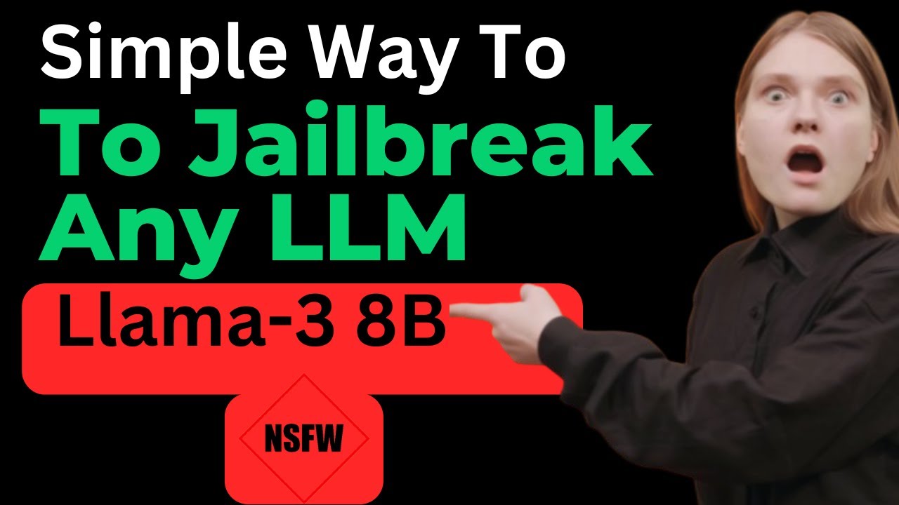 Простой способ сделать джейлбрейк любого LLM, включая Llama-3 8B