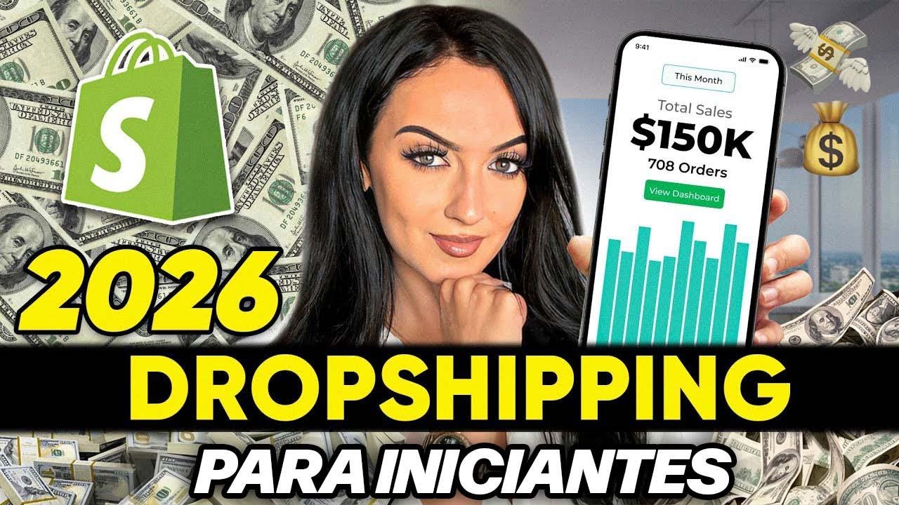 Como Começar no Dropshipping em 2026 (PASSO A PASSO) Guia Completo para Iniciantes GRÁTIS!