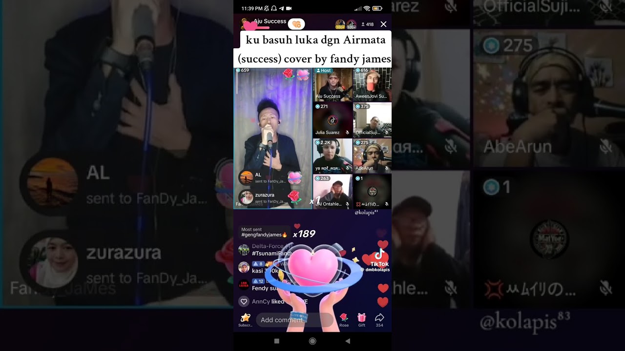 KU BASUH LUKA DENGAN AIR MATA COVER BY FANDY JAMES
