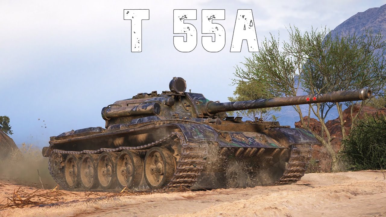 World of Tanks T 55A - 8 Kills 8,7K Damage