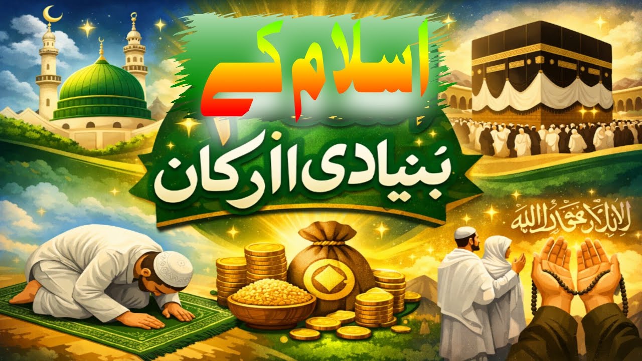 Islam ke Buniyadi Arkan | 5 Pillars of Islam Explained in Urdu