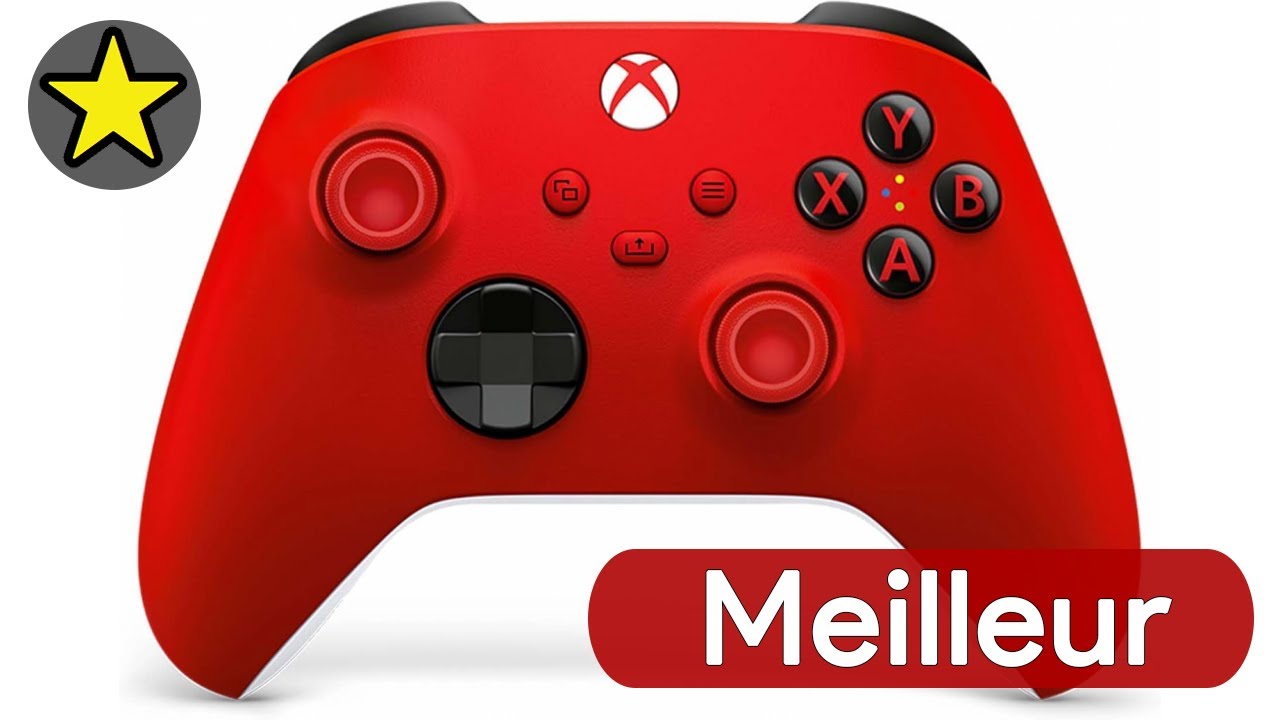 🏆 TOP 3 MEILLEUR MANETTE PC ROUGE SANS FIL 2025