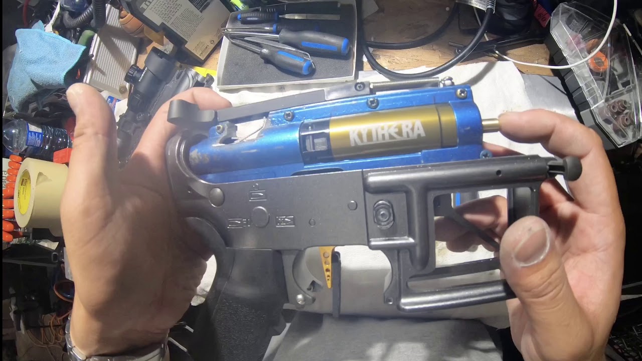 Polarstar kythera! DIY How I got the charging handle to work