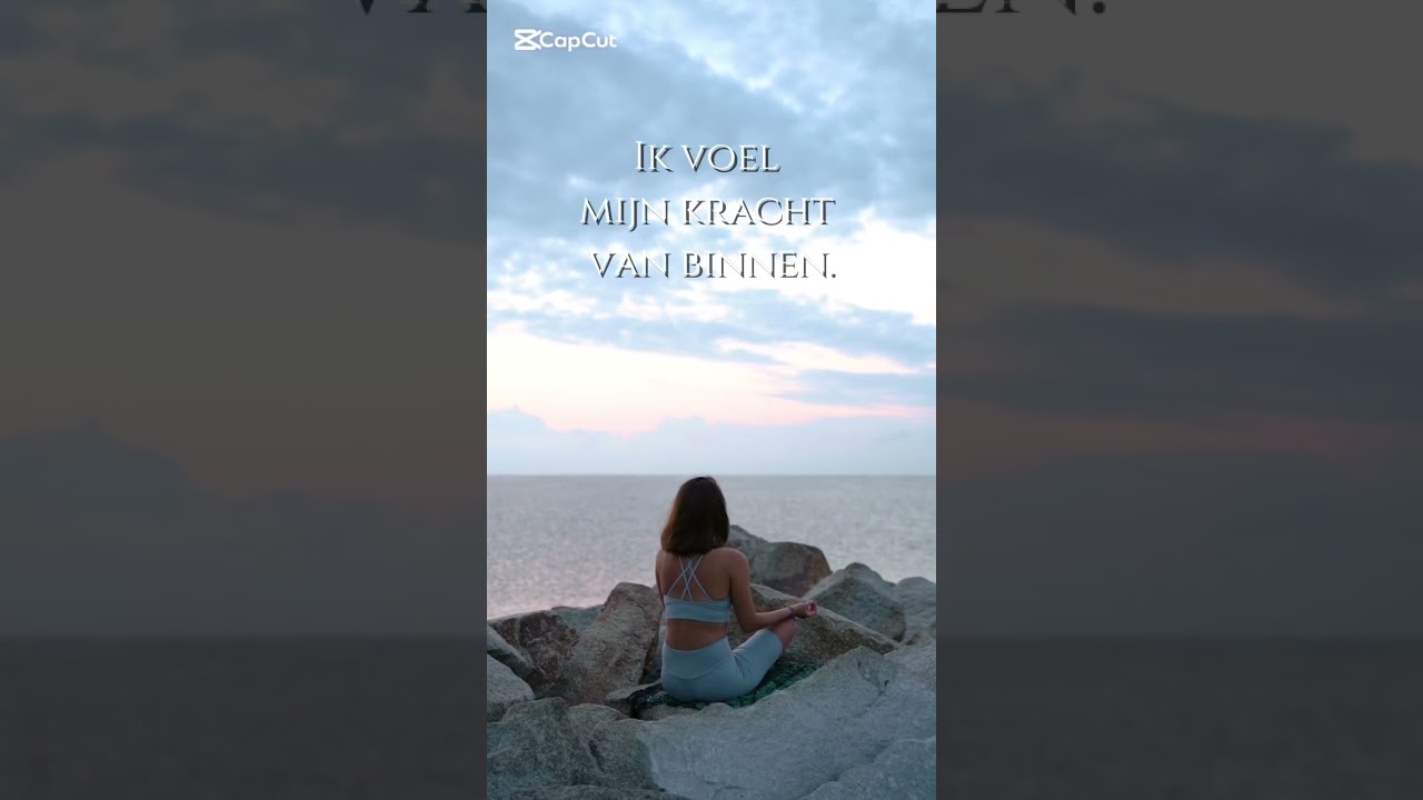 Korte affirmatie voor innerlijke rust | 8 sec rustmoment 