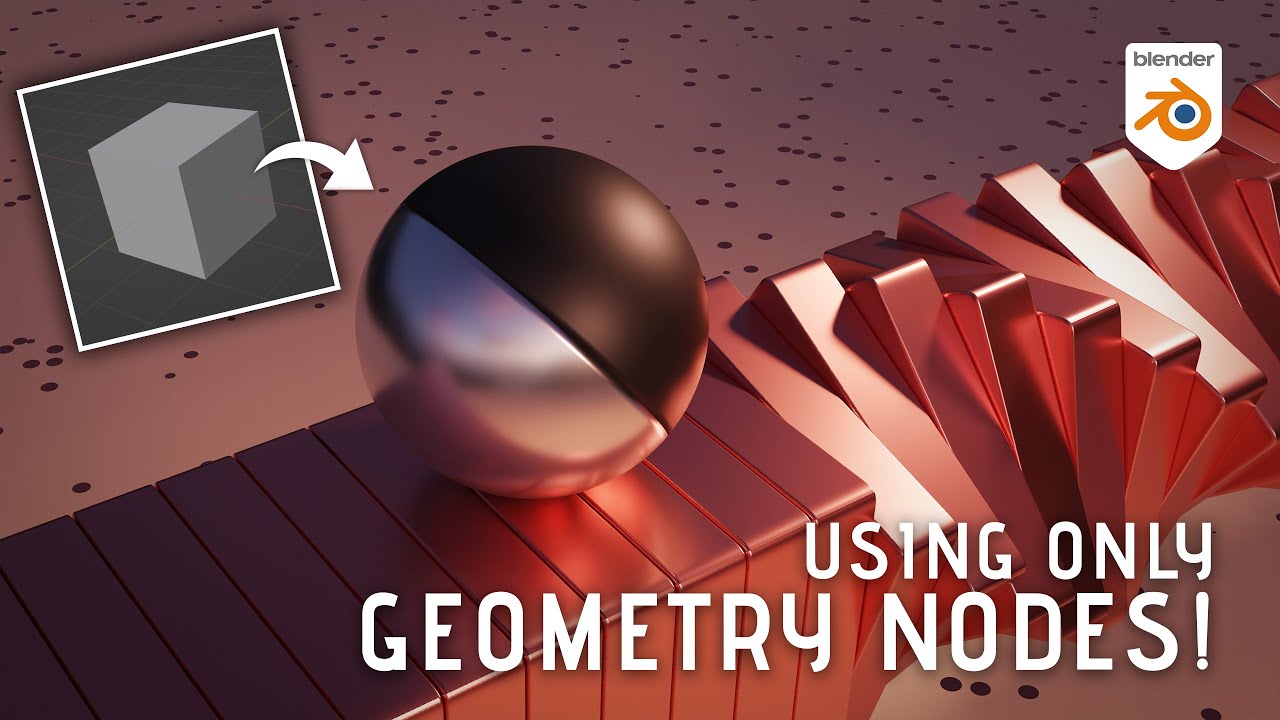 Blender 3.0 Geometry Nodes Beginner Animation Tutorial