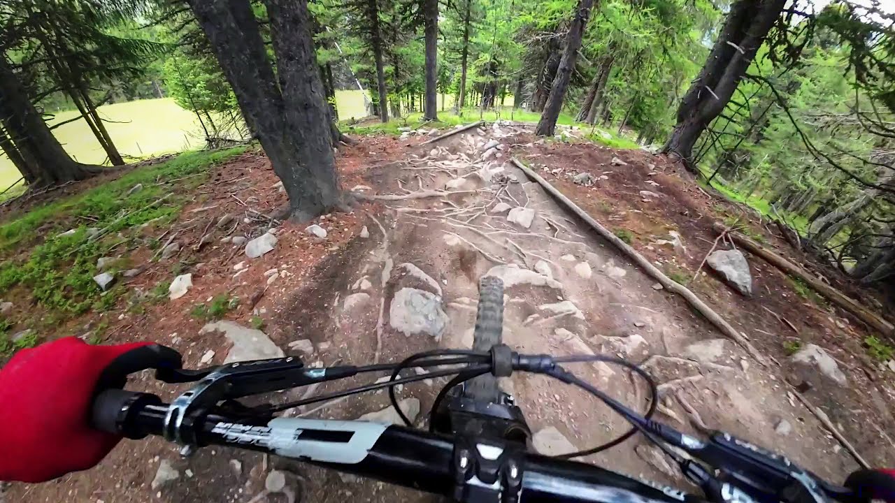 SCHÖNEBEN TRAIL  🔴 | 3 Länder Enduro Trails, Reschenpass 2025 🇮🇹 - es rumpelt...