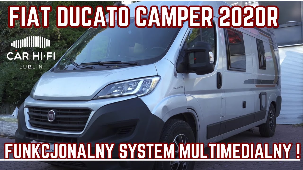 Montaż Systemu Multimedialnego w Fiacie Ducato Kamper | Zestaw Alpine ILX 705D