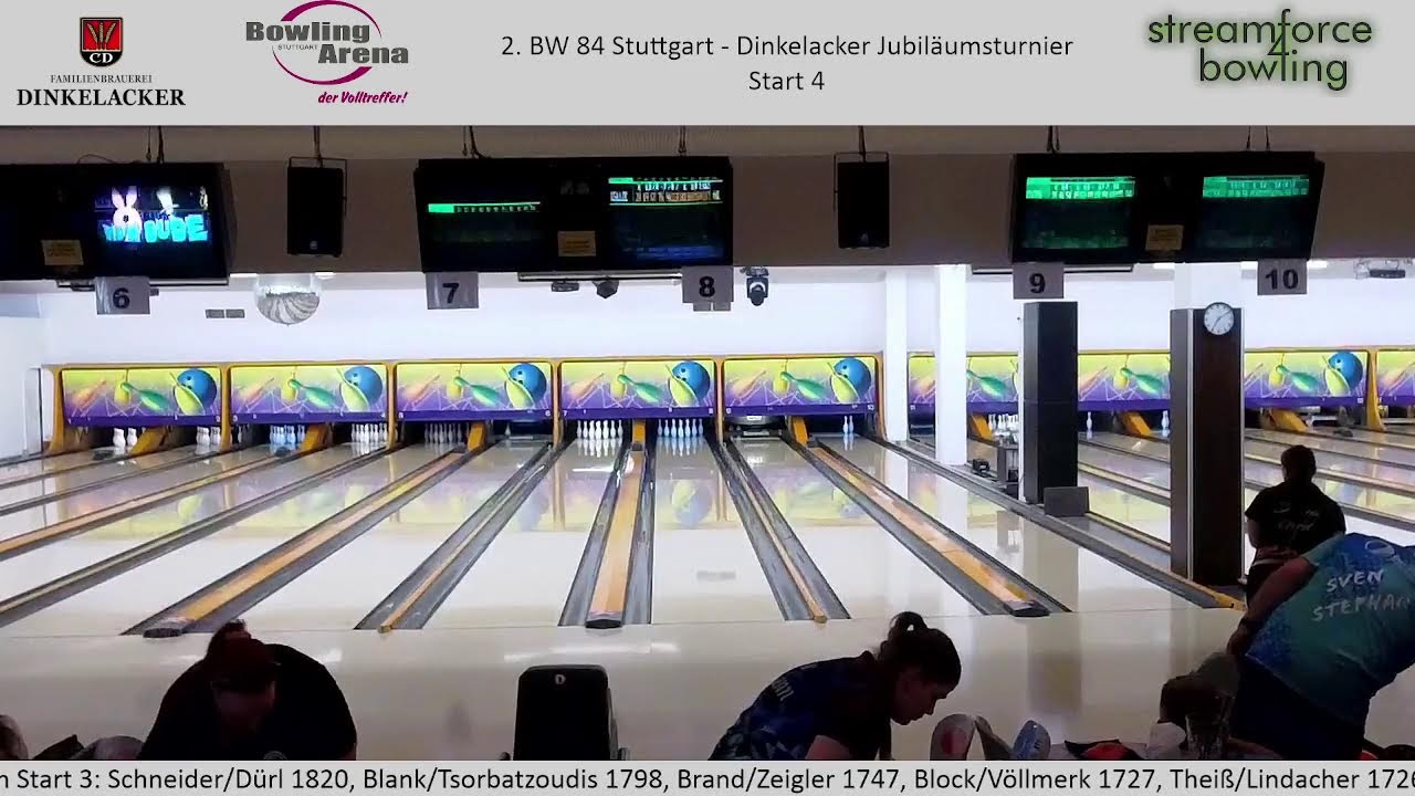 2. Blau Weiß 84 Stuttgart Jubiläumsturnier | Start 4, Bahn 5-10