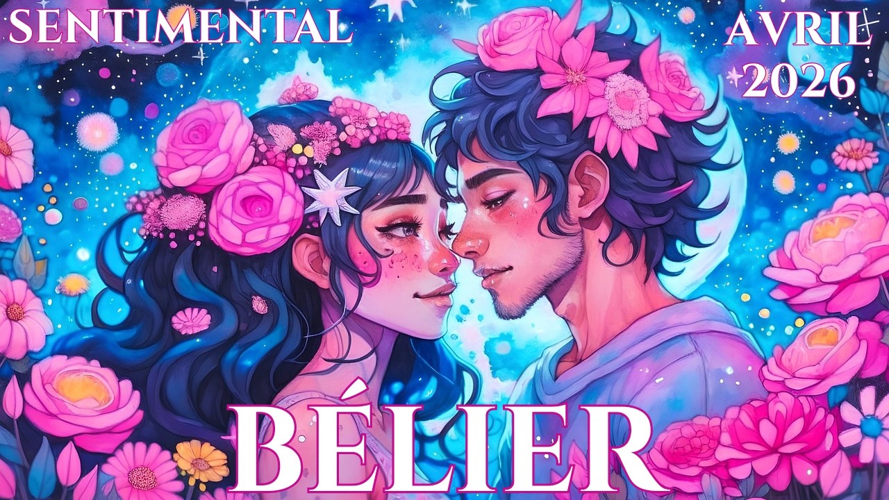 ♈ B&Eacute;LIER SENTIMENTAL AVRIL 2026 ❤️🔥 Tu rallumes la flamme et tu t&rsquo;engages avec intensit&eacute;