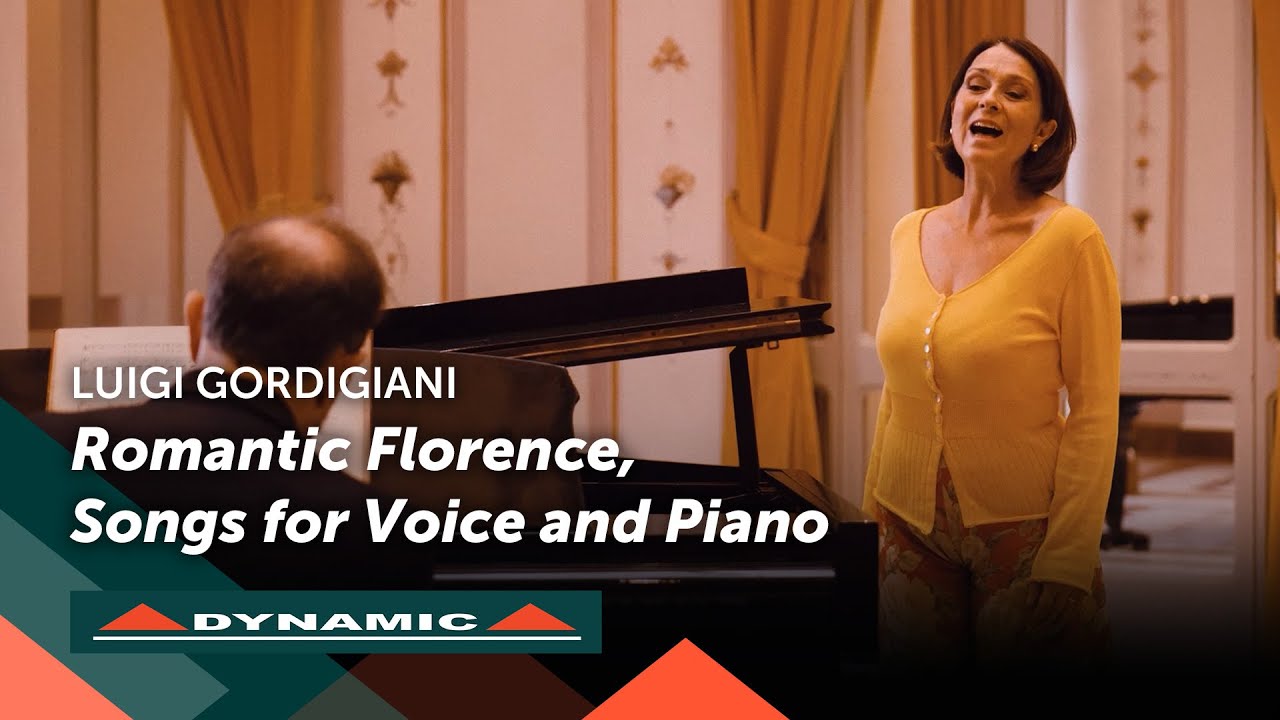 LUIGI GORDIGIANI - Romantic Florence, Songs for Voice and Piano