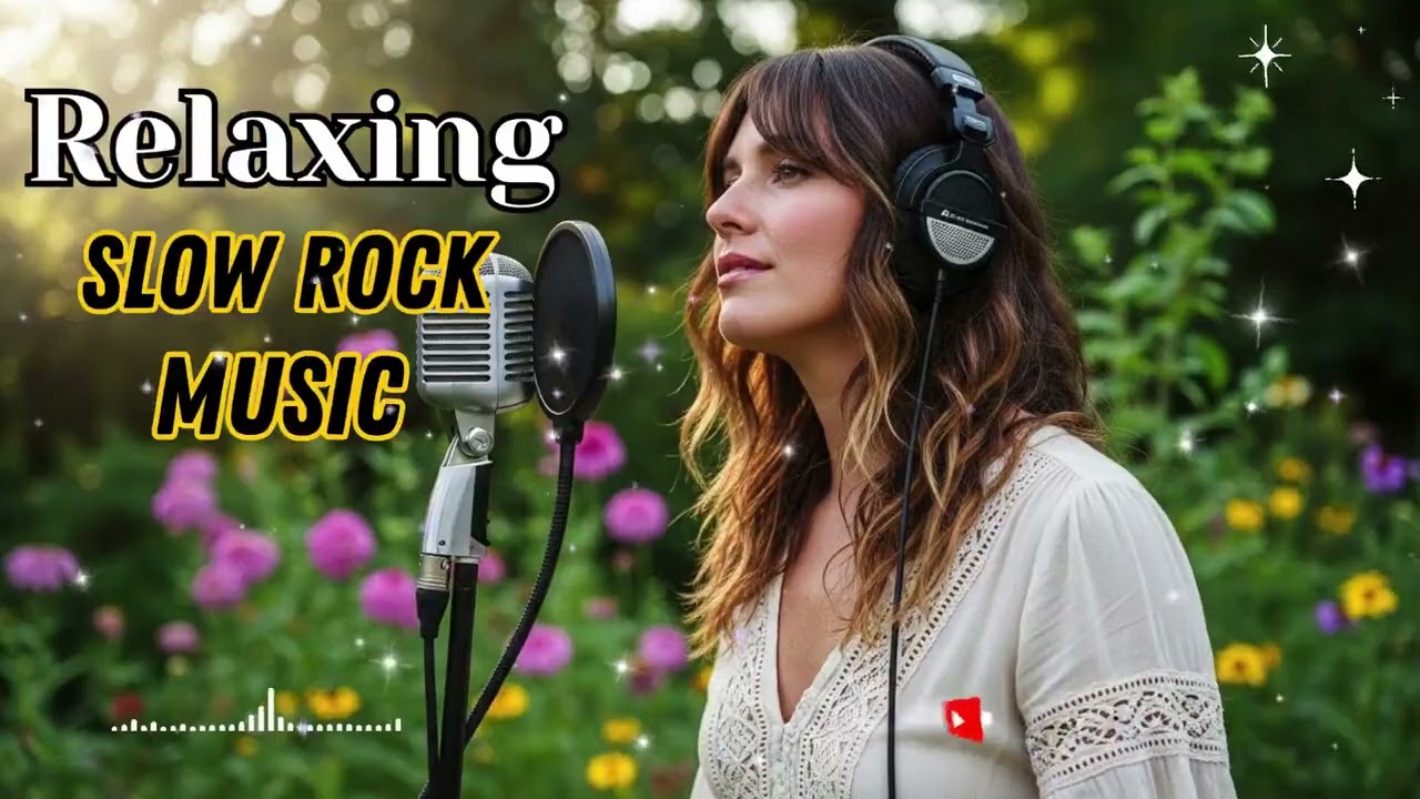 Slow Rock Gentle Night Drive 🎸 | Relaxing Soft Rock Music