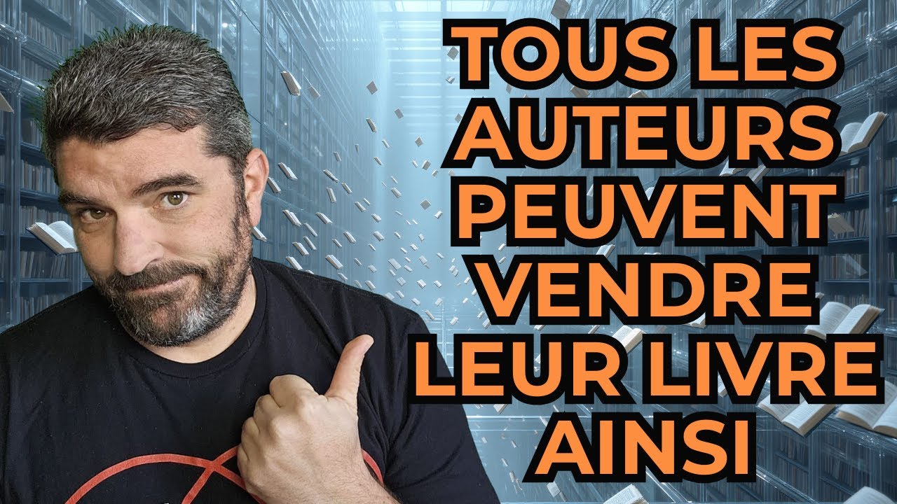 Tous les auteurs peuvent vendre leur livre ainsi