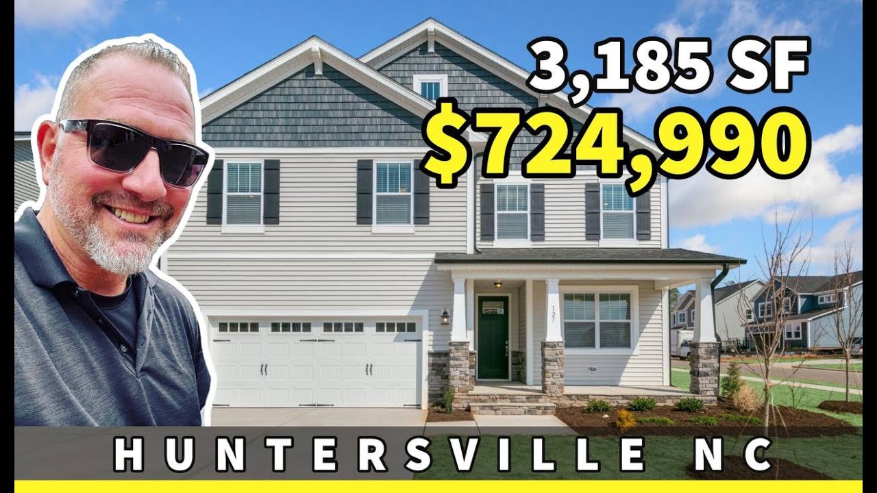 New Homes in Huntersville NC | $724,990 | Lake Norman | The Voyager Plan