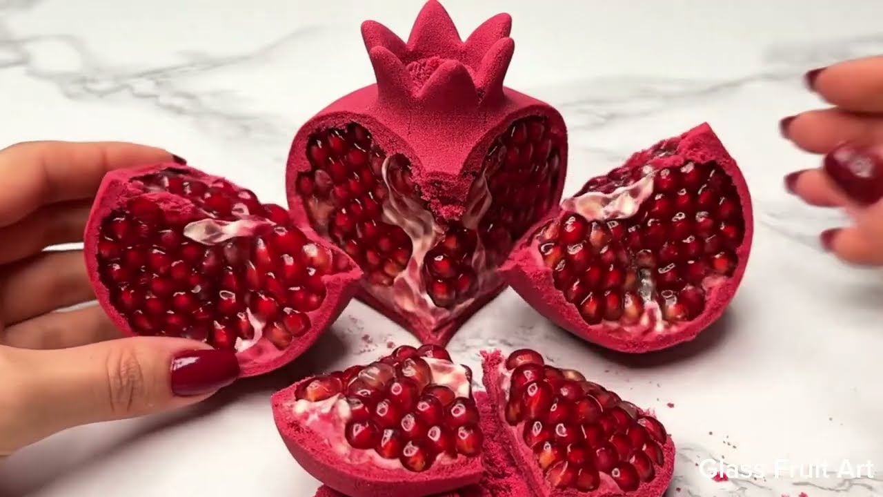 10 Minutes of Ultra Realistic ASMR Glass Fruit Cutting Crystal Slicing Sounds for Relaxation & Sleep