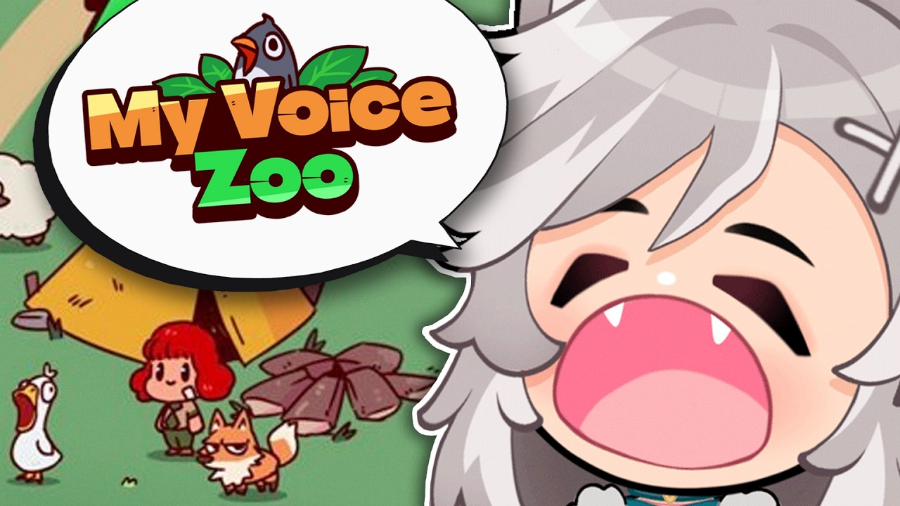 Local Wolf Goes Feral at the Zoo | My Voice Zoo《 VTUBER 》