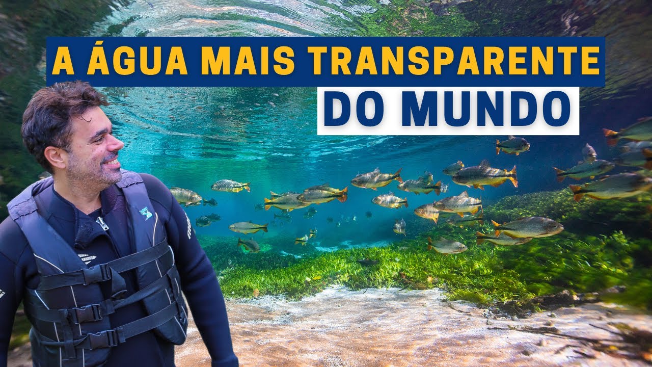 FLUTUAÇÃO no RIO SUCURI em BONITO - Luiz por aí