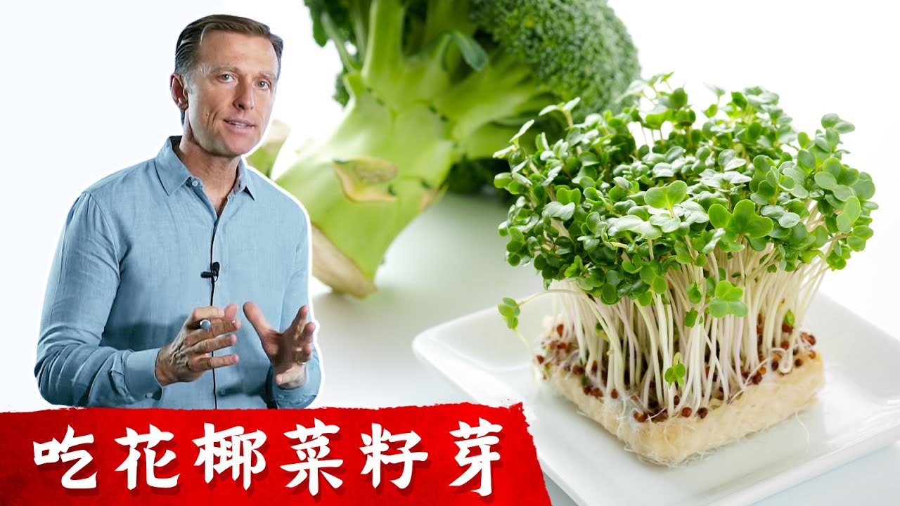 吃花椰菜籽的豆芽最好.最有營養,柏格醫生 Dr Berg