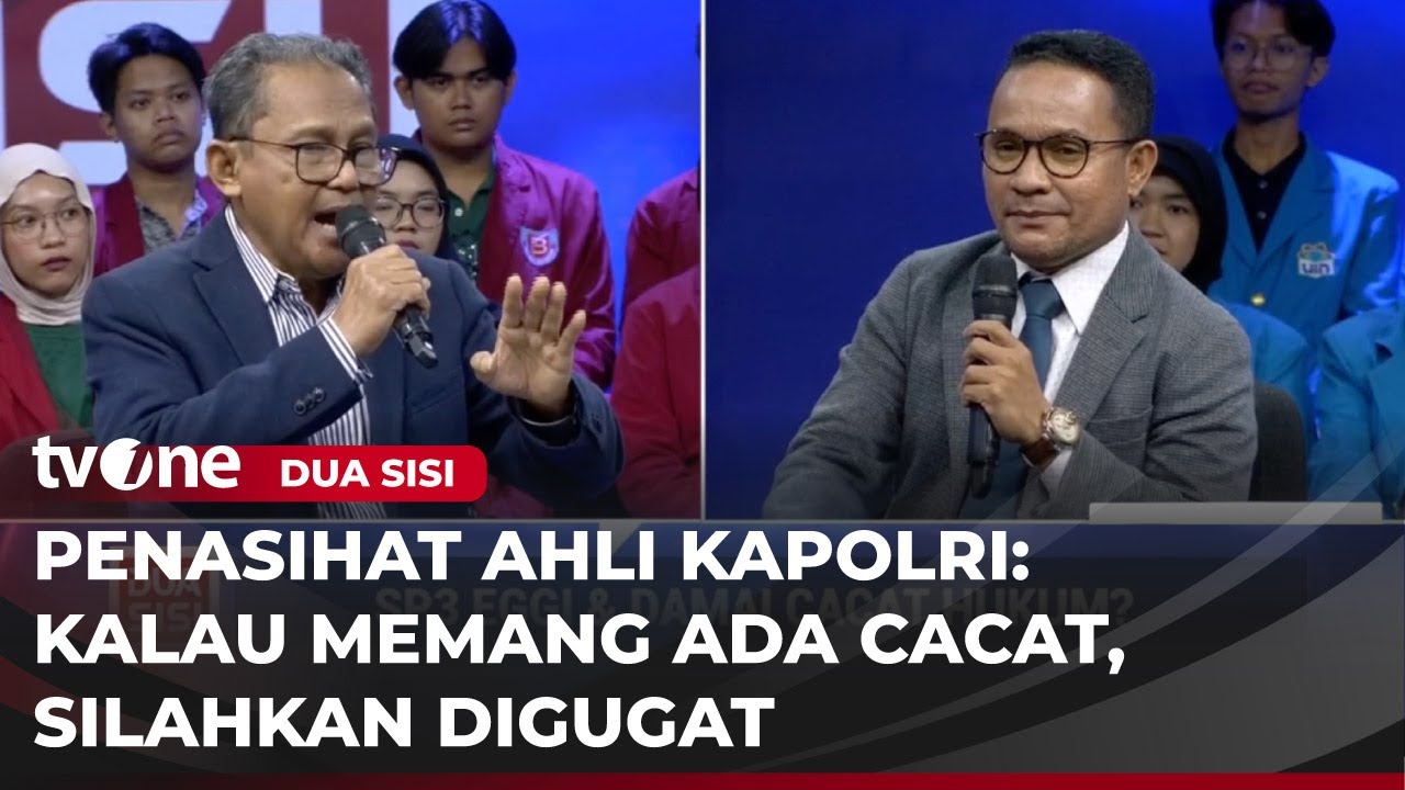 Pengacara Roy Suryo Counter Penjelasan SP3 Penasihat Kapolri: Cacat Hukum Parah Ini! | Dua Sisi