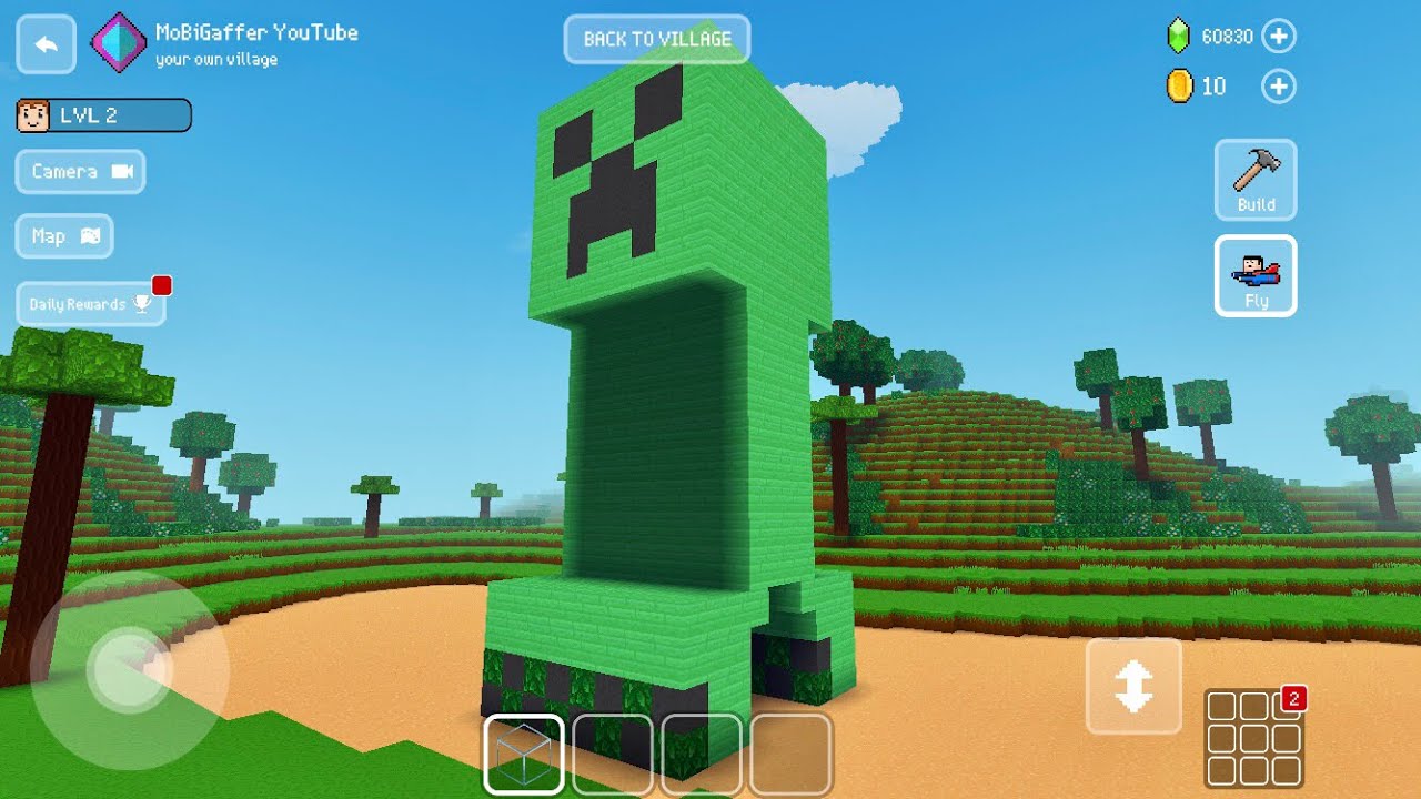 Block Craft 3D: Crafting Gameplay #4872 | Creeper 👀 