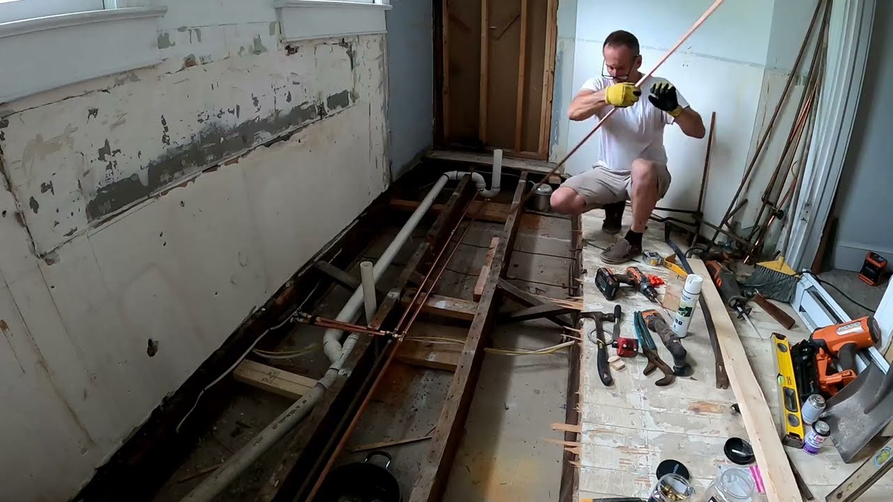 Layout Bathroom Plumbing