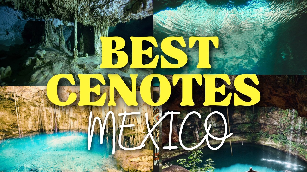 TOP 8 CENOTES in MEXICO 2026 | Yucatán Natural Wonders