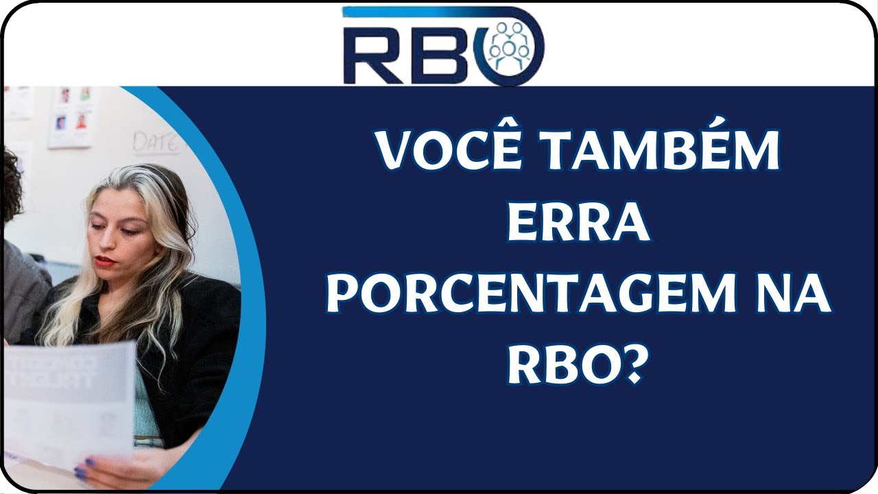 💥 BANCA RBO – PORCENTAGEM: O ERRO SIMPLES QUE FAZ MUITA GENTE PERDER PONTO NA PROVA