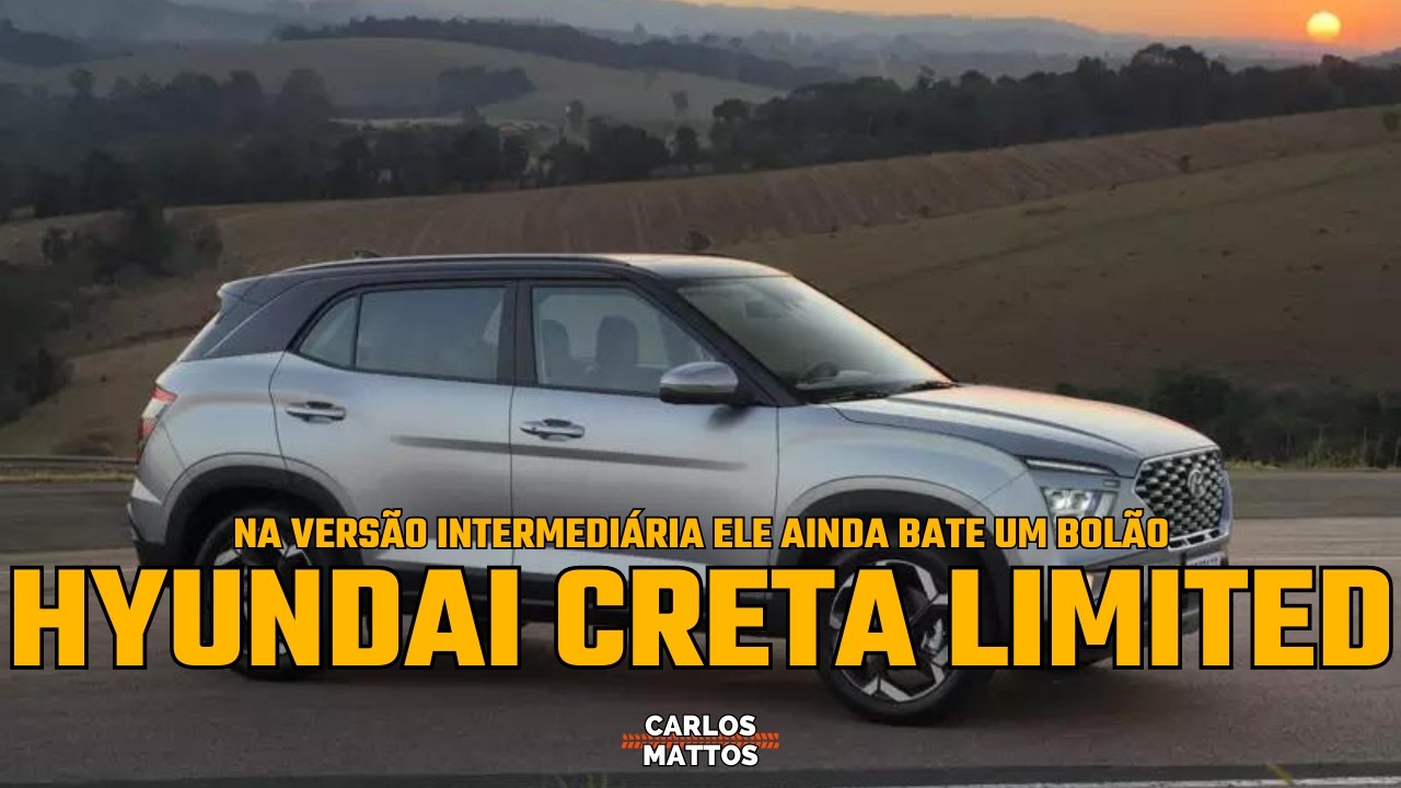 Hyundai Creta Limited Safety - Na vers&atilde;o intermedi&aacute;ria, ele bate um bol&atilde;o!
