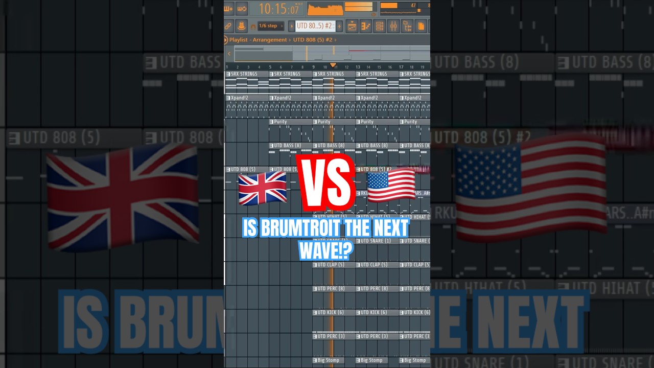 IS THE UK TAKING OVER THE DETROIT SOUND!? #flstudio #beatmaker