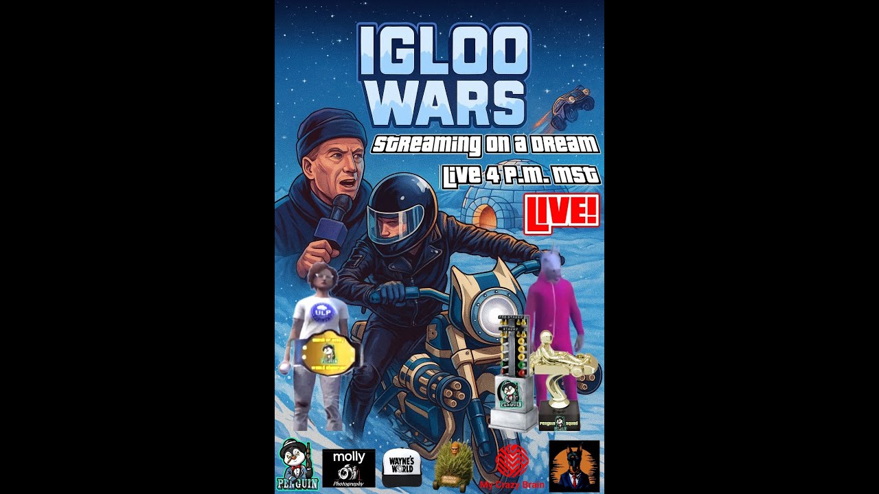 GTA Online LIVE! Igloo Wars! Go-Kart Races! Demolition Derby! #gtaonline #gta5 #ps5 #livegaming