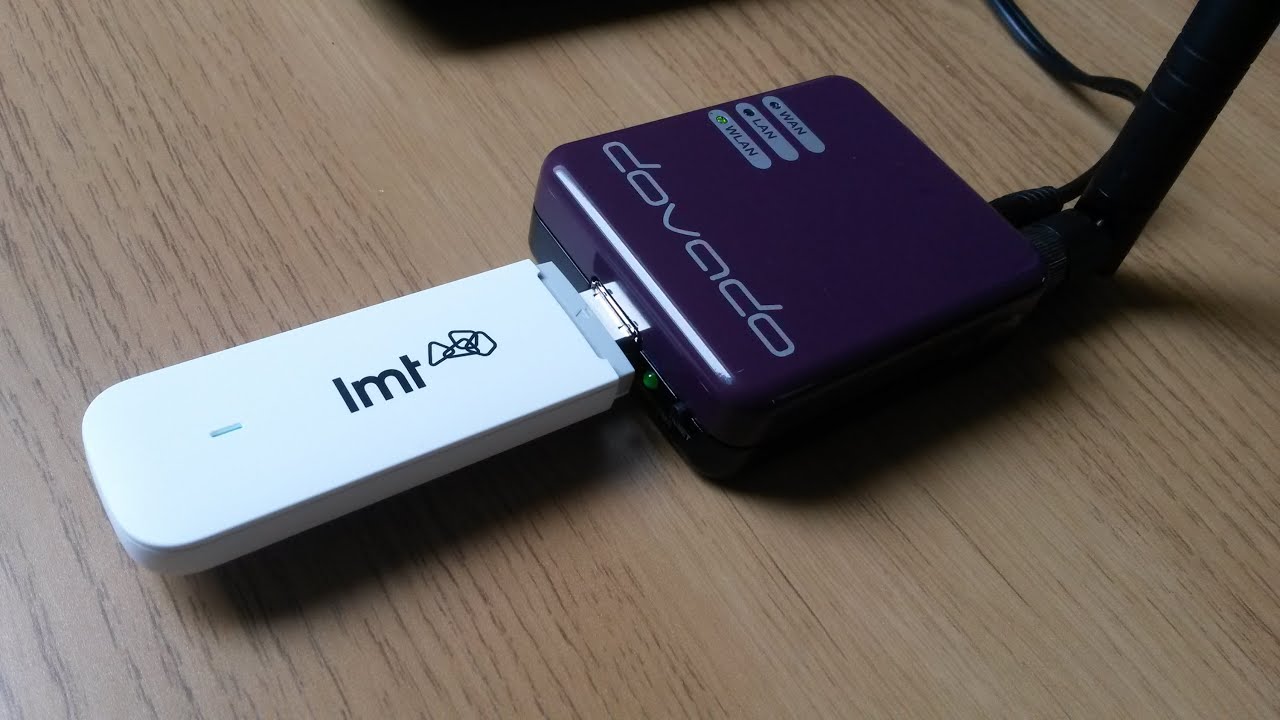 NAJMNIEJSZY ROUTER 4G LTE DOVADO TINY E3372 - INTERNET W AUCIE!!!