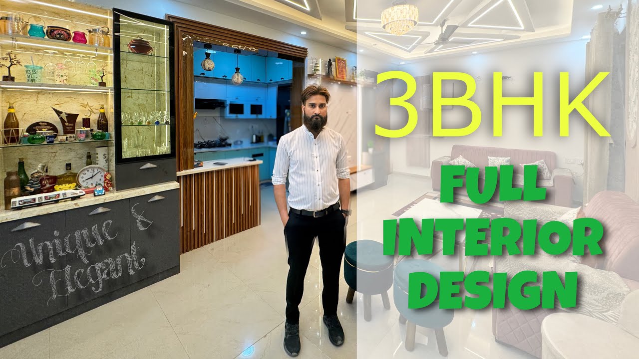 Small budget Big Makeover 3BHK Interior Design || Prateek Grand City Siddhartha Vihar,Ghaziabad