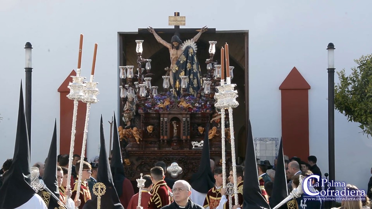 Salida del Stmo  Cristo del Perdón y de María Stma de la Soledad 2018
