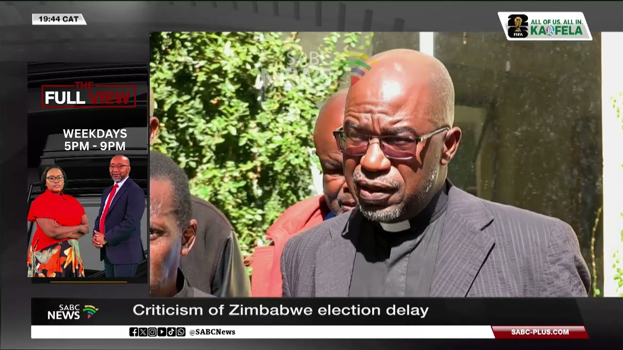 Zimbabwe election delay draws criticism