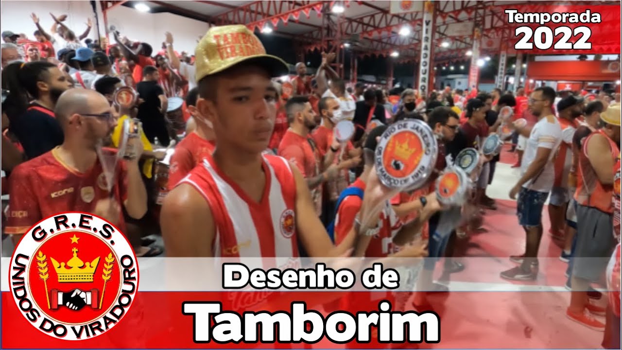 Viradouro 2022 | Desenho de tamborim  #quadras22