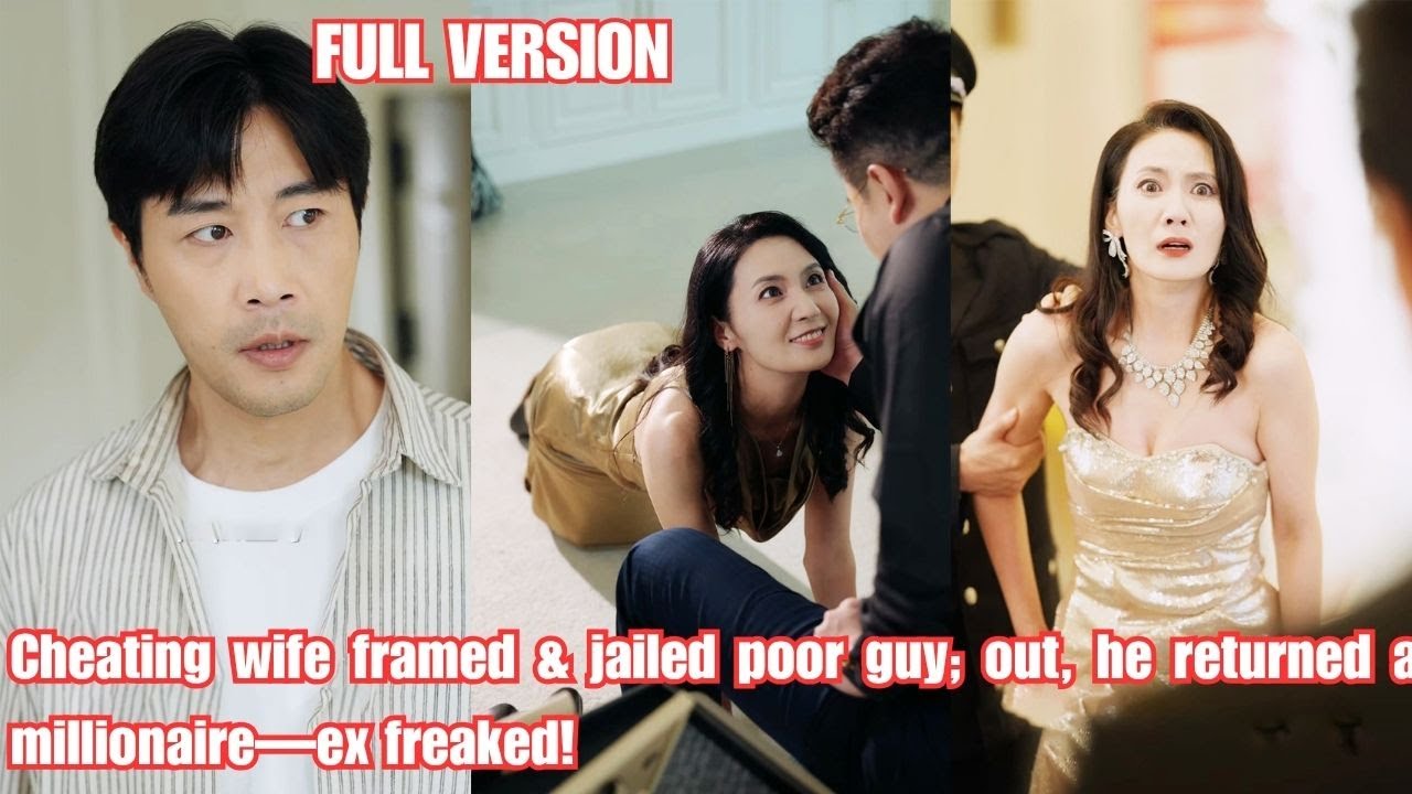 Cheating wife framed & jailed poor guy; out, he returned a millionaire—ex freaked!
