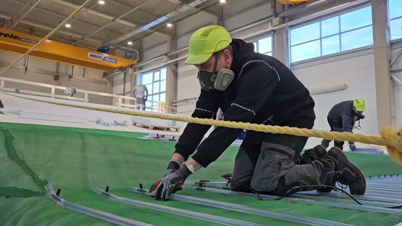 Norplast Piemare jaunajā ražotnē top lielizmēra konstrukcijas
