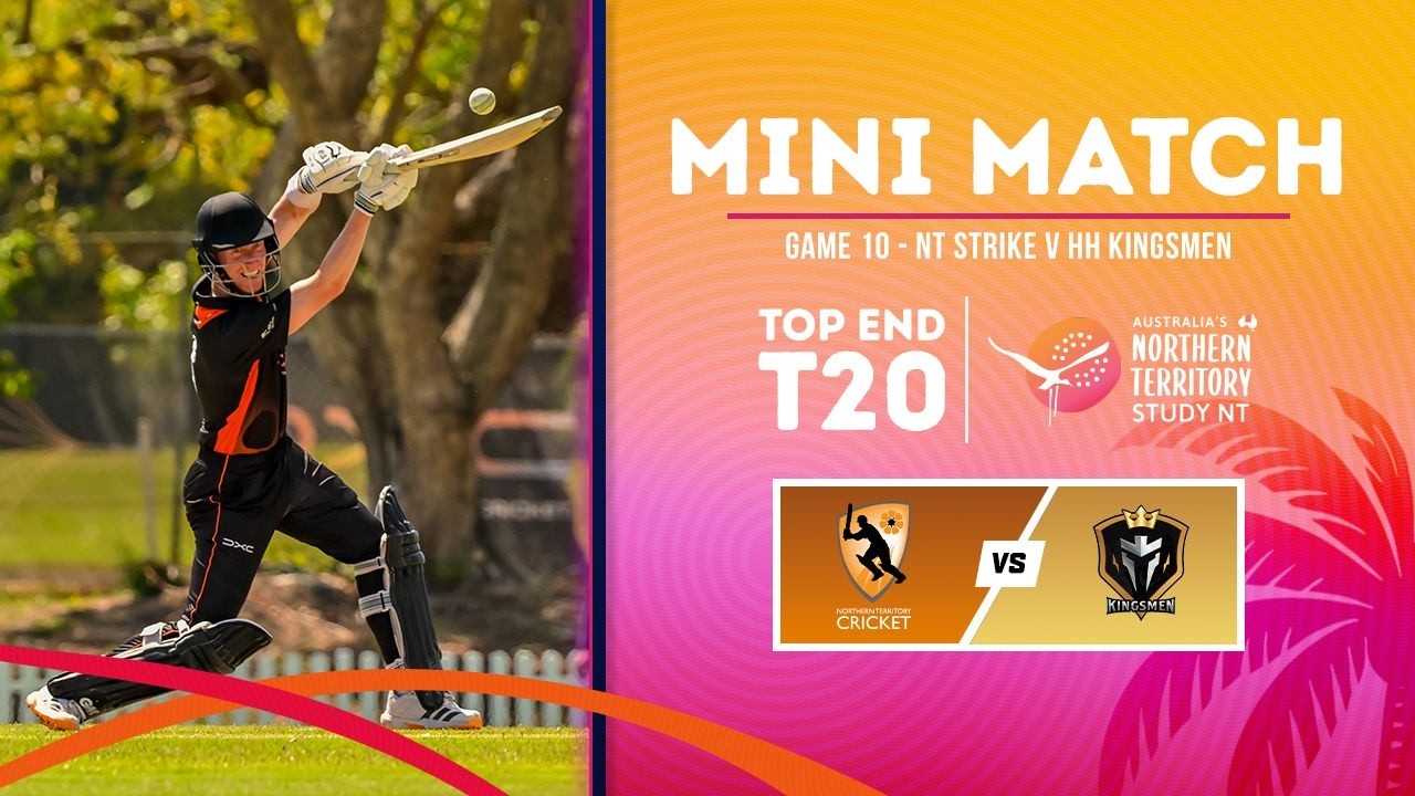 Мини-матч 10-й игры | NT Strike против HH Kingsmen | Серия T20 Study NT Top End 2026 года